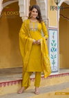 Mahiye By Pirohi Viscose Silk Banarasi Dupatta Readymade Suits